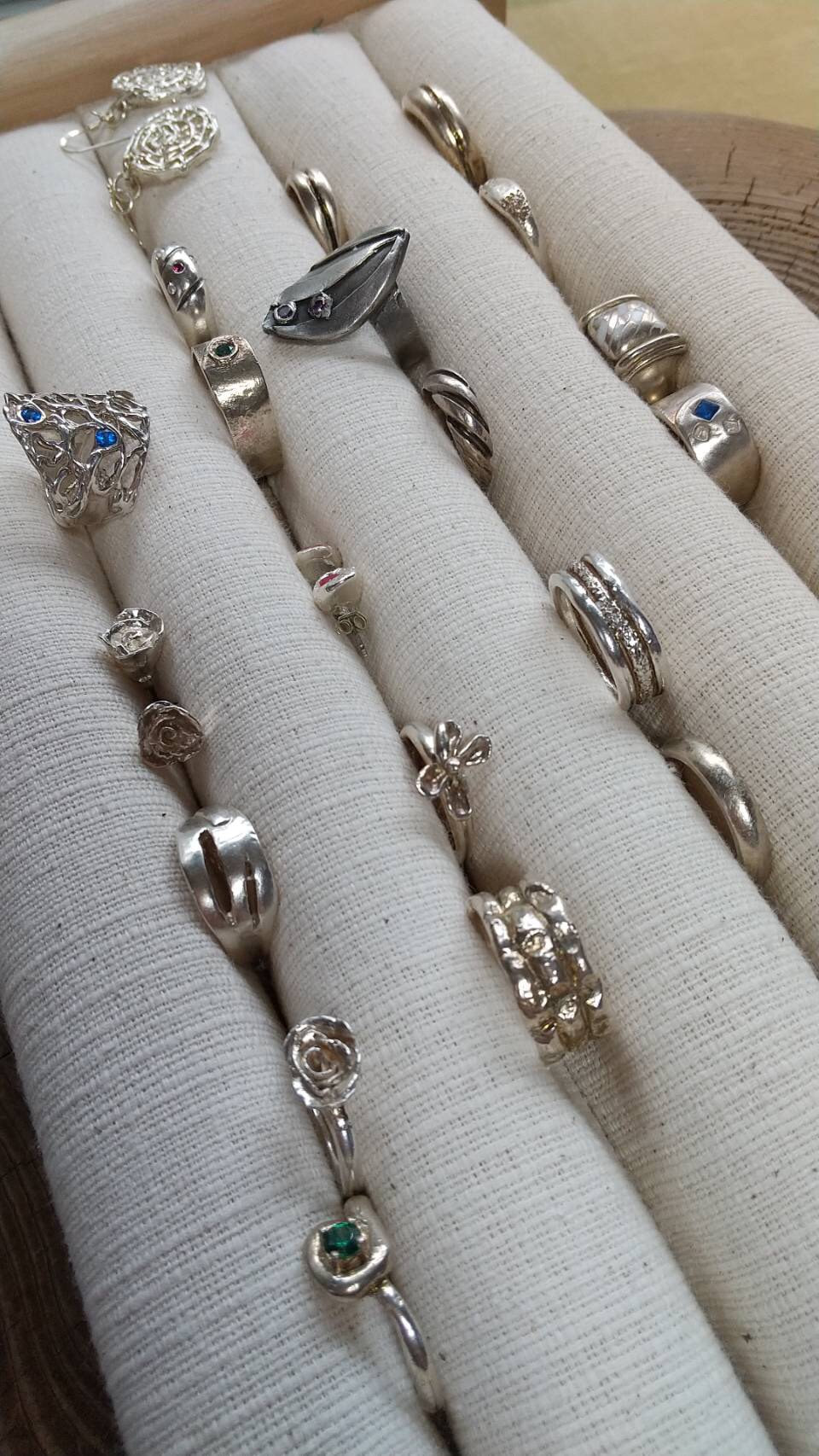 Art clay silver教室 颯 - 北越谷美容室 b.port